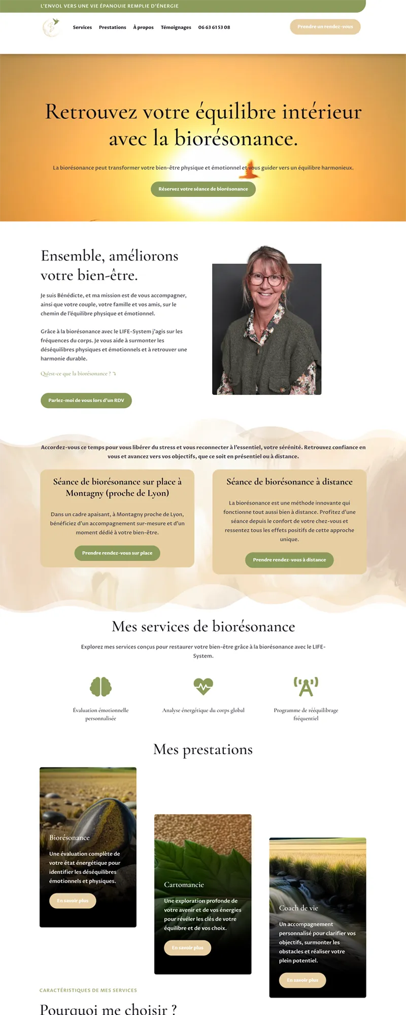Professionnel biorésonance Lyon Bénédicte Renaudin